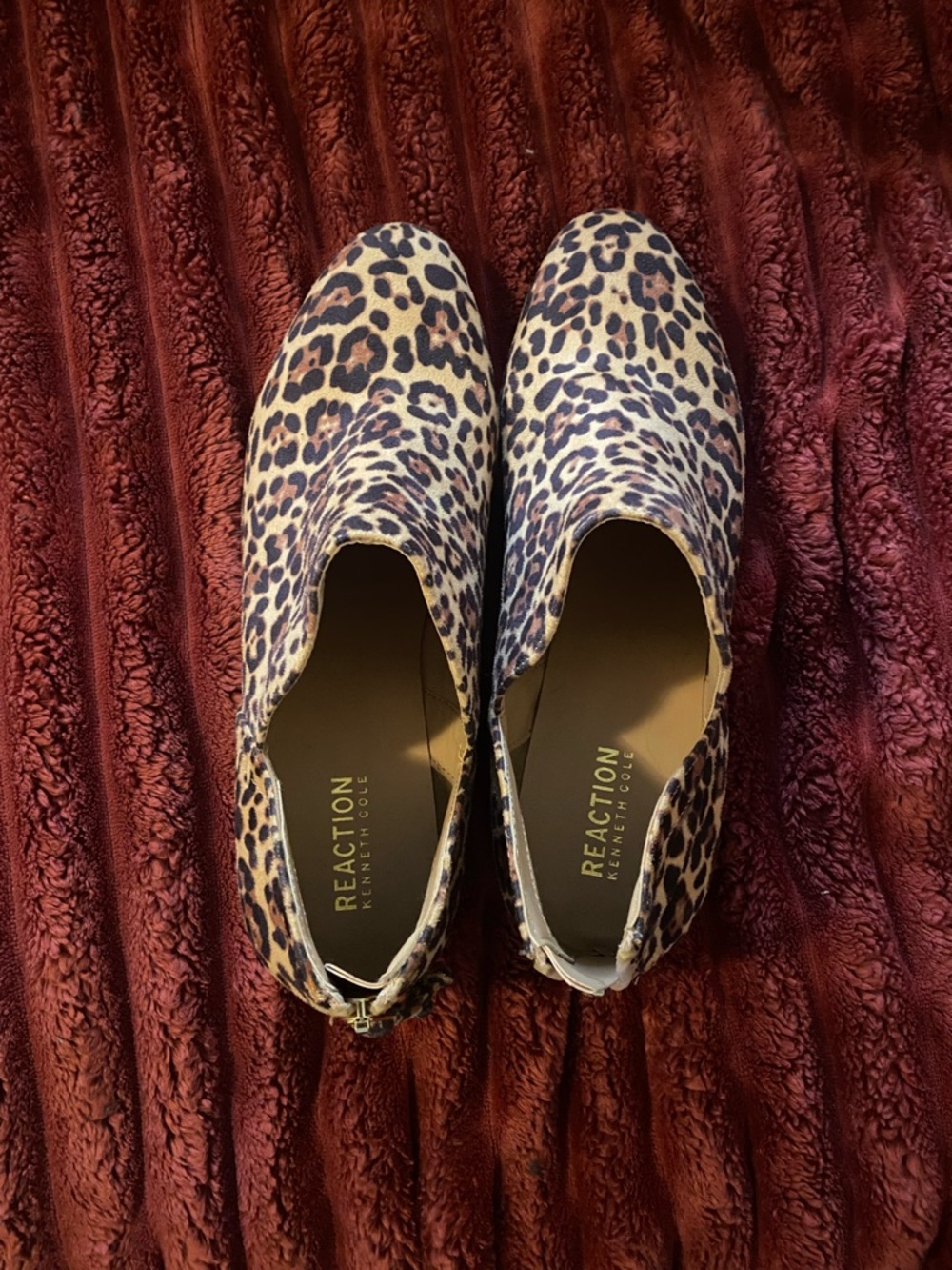 Kenneth Cole Reaction animal print shoes 9